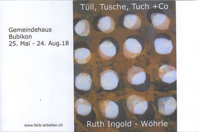 Ausstelung Ruth Ingold-Wöhrle